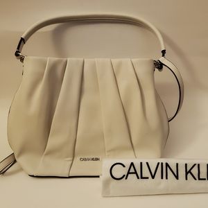 CALVIN KLEIN White Shoulder Bag
